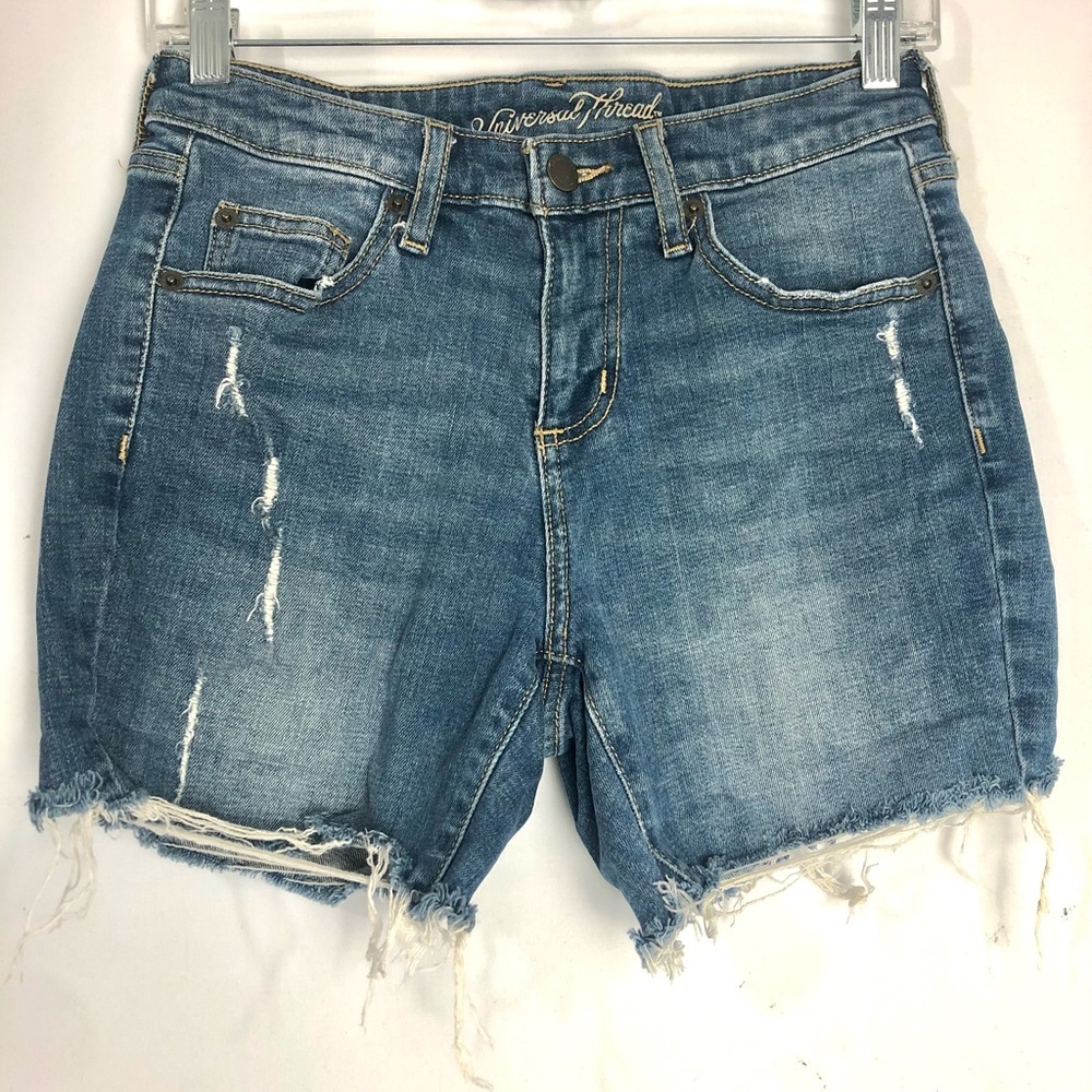 Universal Thread Light wash Jean Shorts Sz 0/25 R